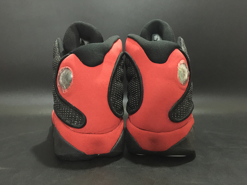 Air Jordan 13 Retro Bred Black Red Shoes - Click Image to Close