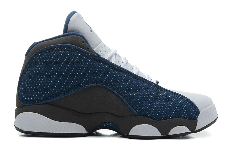 Air Jordan 13 Retro French Blue Flint Grey White Newest For Sale Online - Click Image to Close