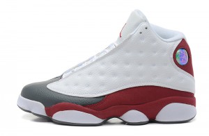 Air Jordan 13 Retro White Team Red Flint Grey - Click Image to Close