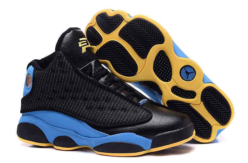 Air Jordan 13 XIII CP3 Away PE Black Orion Blue Sunstone On Sale - Click Image to Close