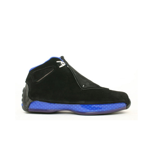 Air Jordan 18 Shroud High Black Blue