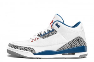 Air Jordan 3 Retro White True Blue