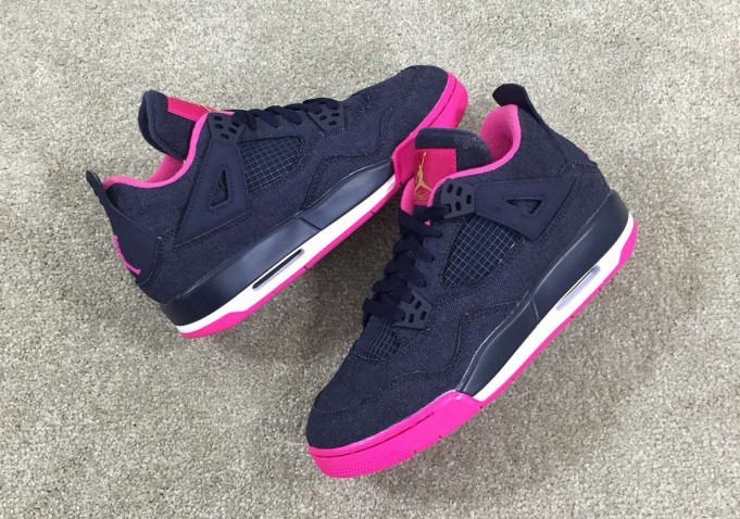 Air Jordan 4 GS Denim For Sale - Click Image to Close