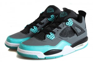 Air Jordan 4 Retro Teal Black Cement Grey