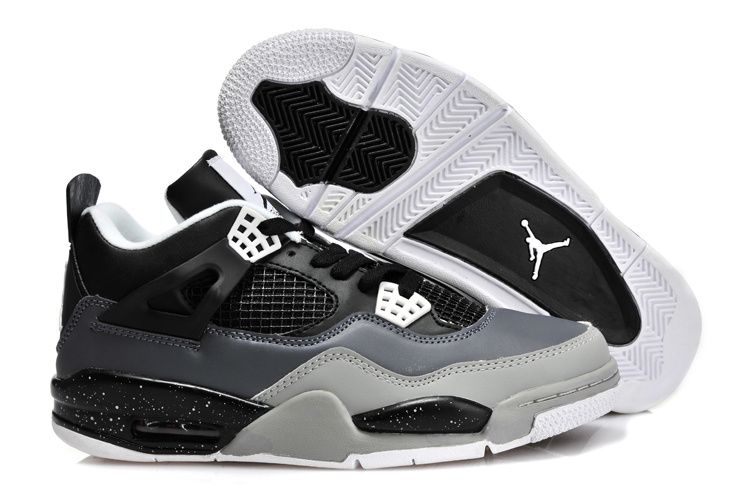 Air Jordan 4 Womens Oreo - Click Image to Close