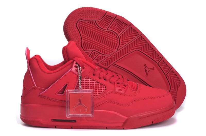 Air Jordan 4 Womens Red October - Click Image to Close