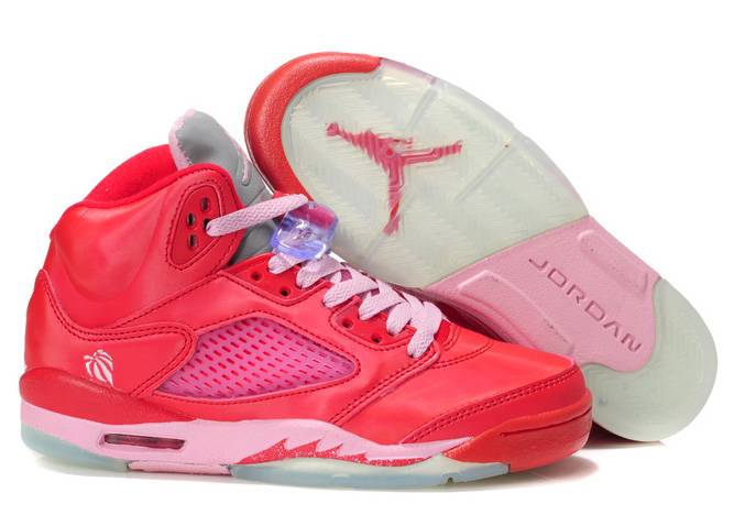 Air Jordan 5 GS Gym Red Ion Pink - Click Image to Close