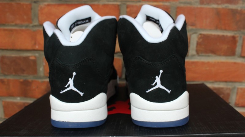 Air Jordan 5 Oreo Black GS Shoes - Click Image to Close