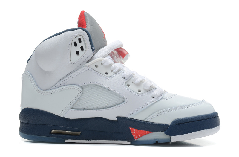Air Jordan 5 Retro White Varsity Red Obsidian For Sale Online - Click Image to Close