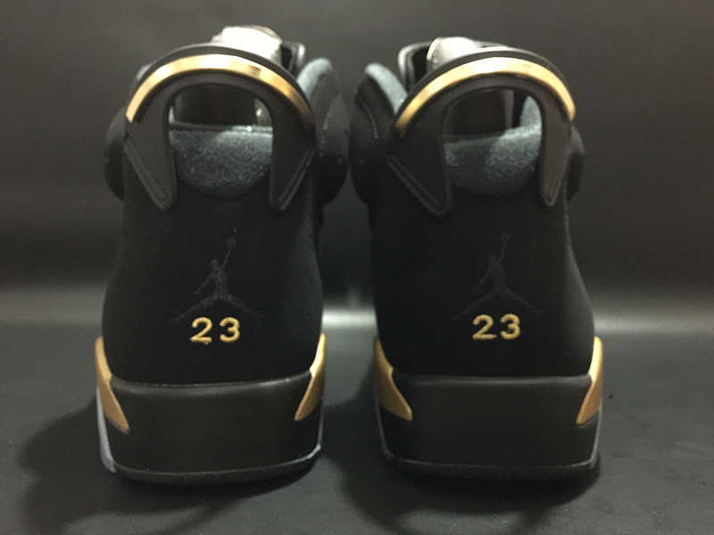 Air Jordan 6 DMP Black Gold Shoes