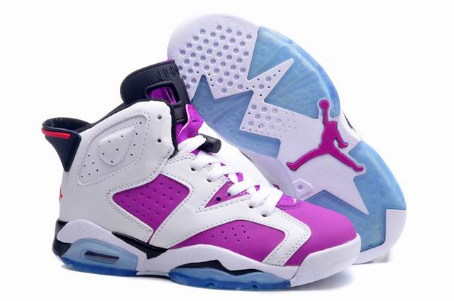 Air Jordan 6 GS Bright Grape