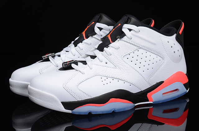 Air Jordan 6 Low White Infrared 23