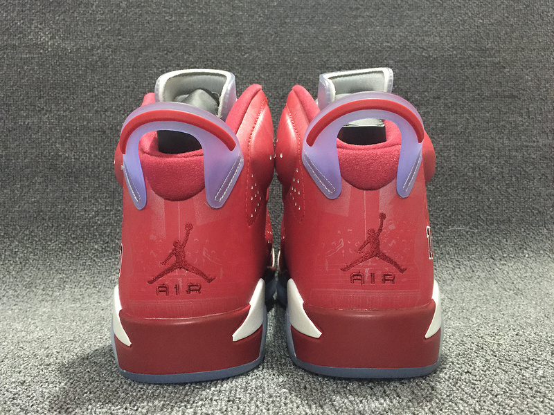Air Jordan 6 Slam Dunk Red Shoes - Click Image to Close