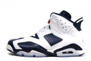 Air Jordan 6 VI Retro Olympic White Midnight Navy Varsity Red - Click Image to Close