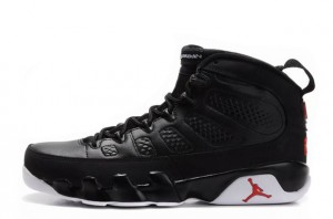 Air Jordan 9 Retro Black White Varsity Red - Click Image to Close