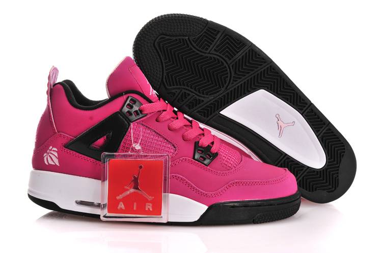 Air Jordan IV GS Voltage Cherry With Plastic Tag - Click Image to Close
