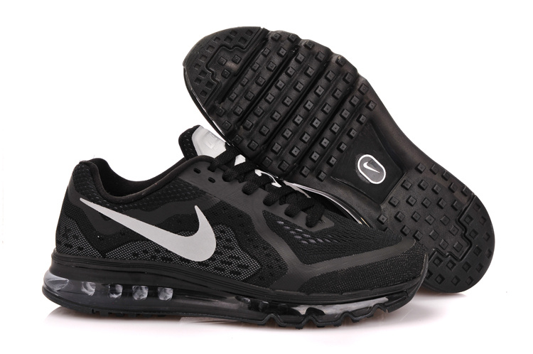 Nike Air Max 2014 All Black Shoes