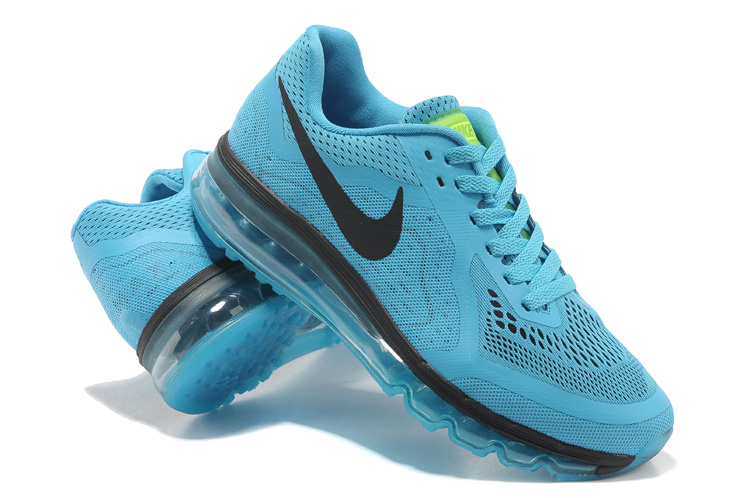 Nike Air Max 2014 Blue Black Shoes - Click Image to Close
