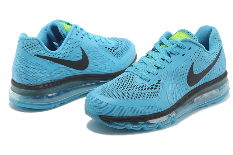 Nike Air Max 2014 Blue Black Shoes - Click Image to Close