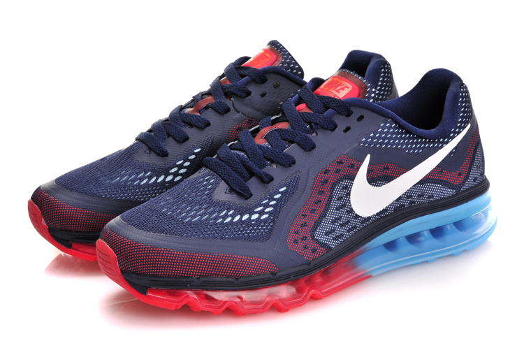 Nike Air Max 2014 Blue Red Blue Shoes - Click Image to Close