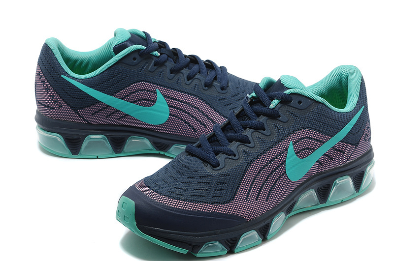 Nike Air Max 2015 All Black Green Women Shoes - Click Image to Close