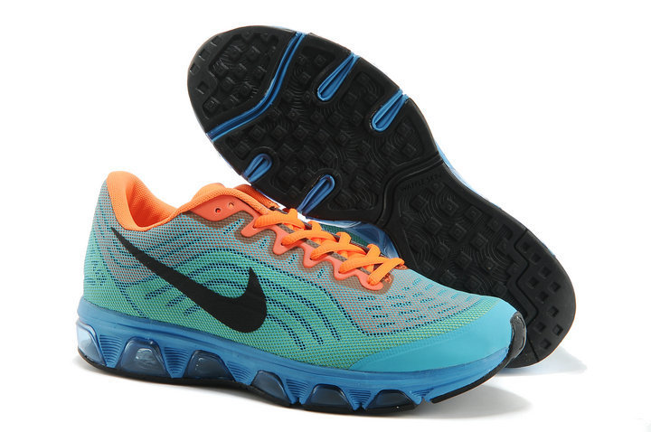 Nike Air Max 2015 All Women Blue Green Orange Shoes - Click Image to Close