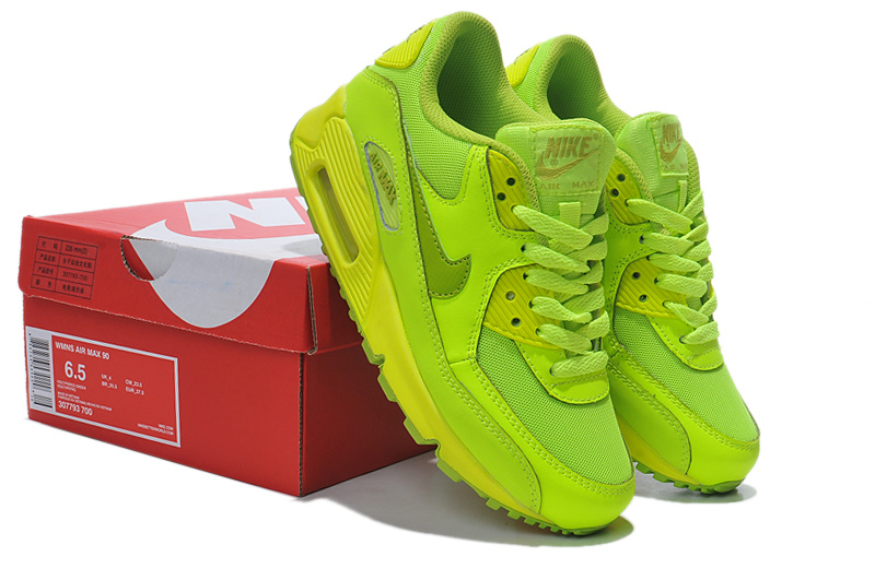 Nike Air Max 90 307793 700 Fluorescent Green Lovers Shoes