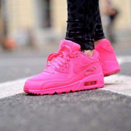 Nike Air Max 90 All Pink For Women - Click Image to Close