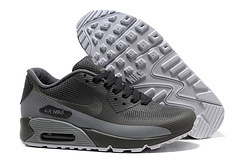 Nike Air Max 90 Mesh Black Grey Shoes - Click Image to Close