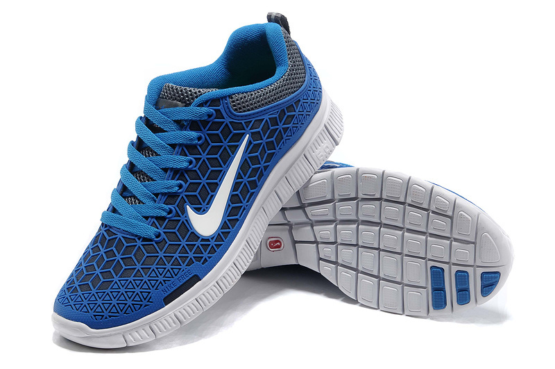 Nike Free 6.0 Blue White Shoes