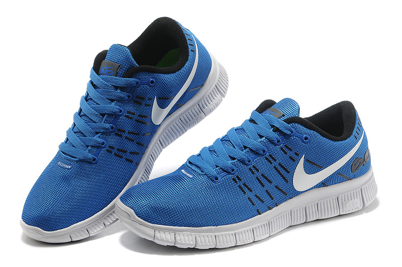 Nike Free 6.0 V2 Blue White Shoes - Click Image to Close