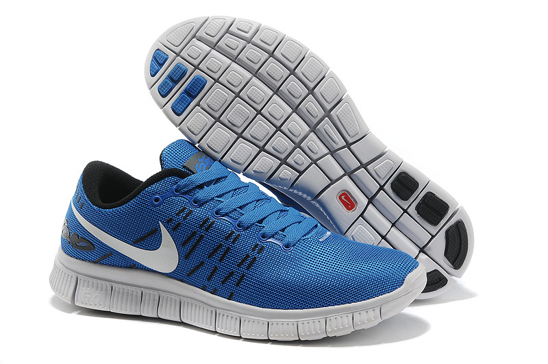 Women Nike Free 6.0 V2 Blue White Running Shoes