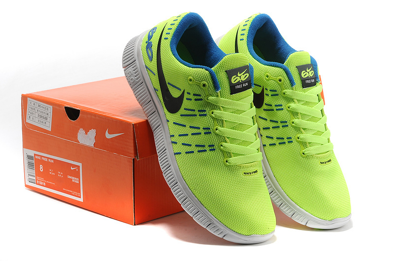 Women Nike Free 6.0 V2 Fluorescent Green Running Shoes