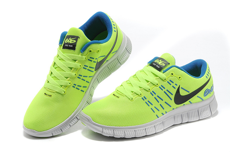 Women Nike Free 6.0 V2 Fluorescent Green Running Shoes