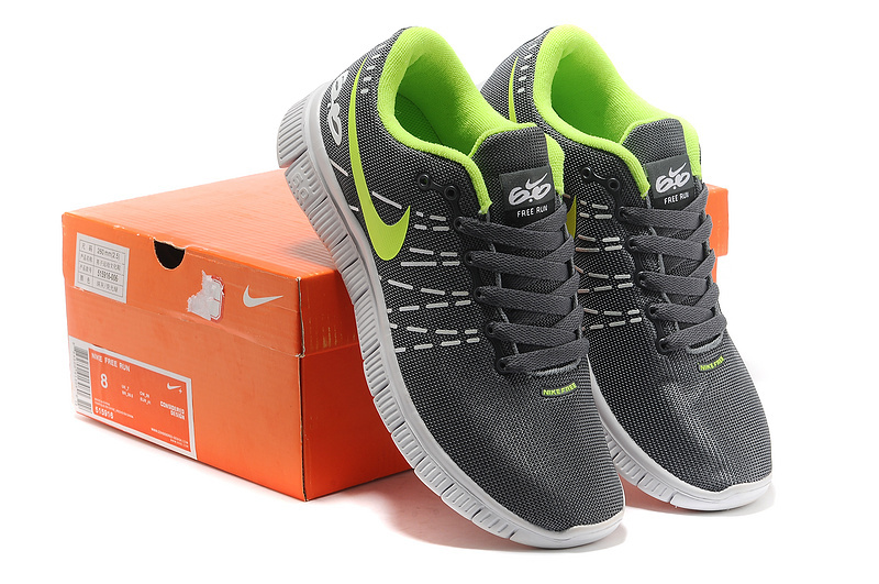 Breathable Nike Free 6.0 V2 Grey Green Shoes