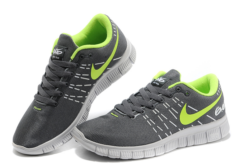 Breathable Nike Free 6.0 V2 Grey Green Shoes