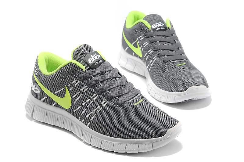 Breathable Nike Free 6.0 V2 Grey Green Shoes