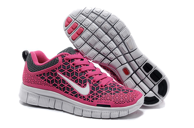 Breathable Women Nike Free 6.0 Peach White Shoes - Click Image to Close