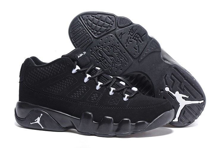 Cheap Nike Air Jordan 9 Retro Low Anthracite Black White For Sale - Click Image to Close