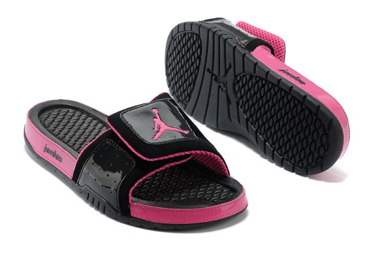 Girls Jordan Hydro 2 Slide Black Voltage Cherry