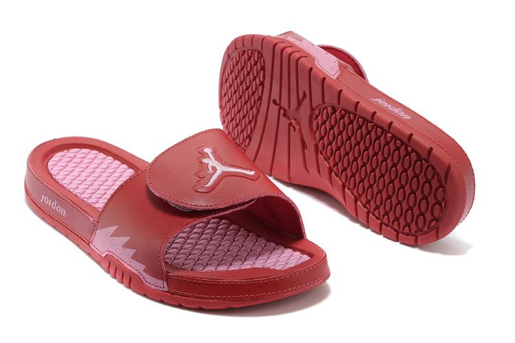 Girls Jordan Hydro 5 Slide Gym Red Ion Pink - Click Image to Close