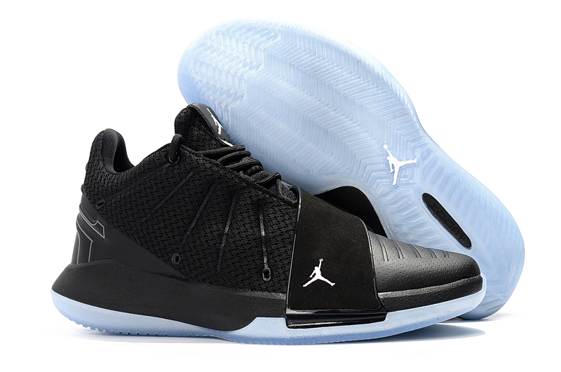 Real Air Jordans CP3 11 Black Blue Shoes