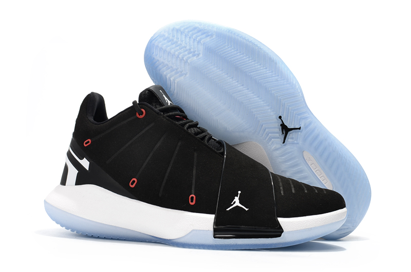 Real Air Jordans CP3 11 Black White Shoes - Click Image to Close