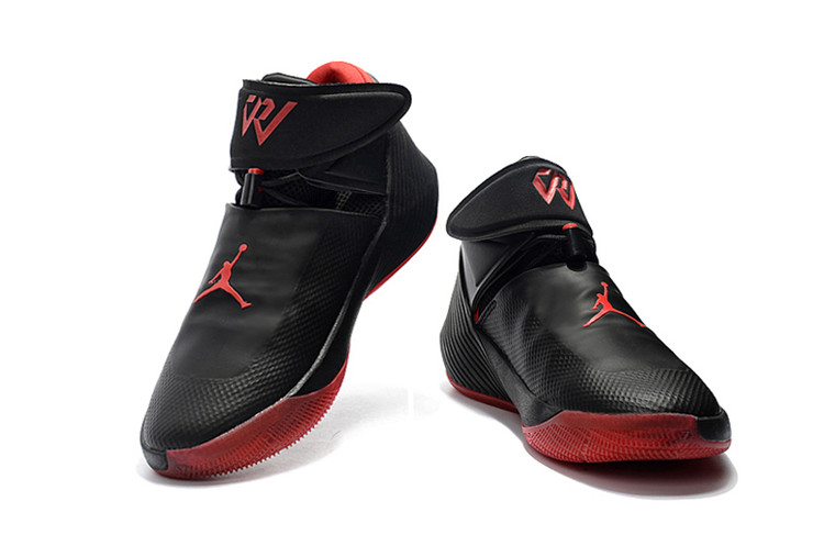 Jordans Why Not Zero Westbrook Black Red Shoes - Click Image to Close