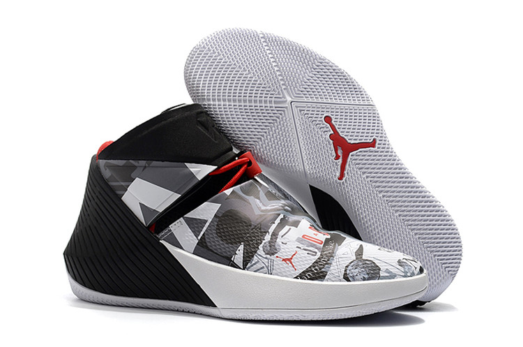 Jordans Why Not Zero Westbrook White Black Red Shoes
