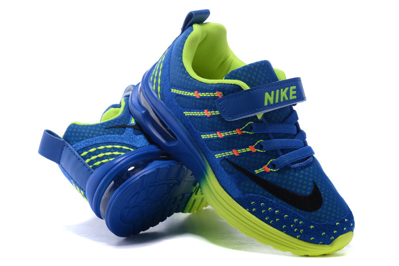 Kid Nike Air Max 2016 Blue Fluorscent Shoes - Click Image to Close