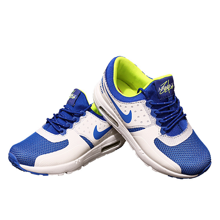 Nike Air Max Zero 87 II Blue White Shoes For Kid - Click Image to Close