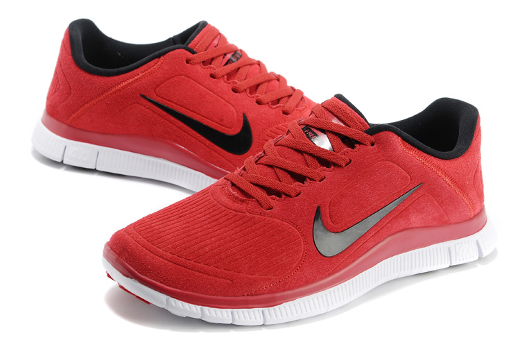 red nike free women