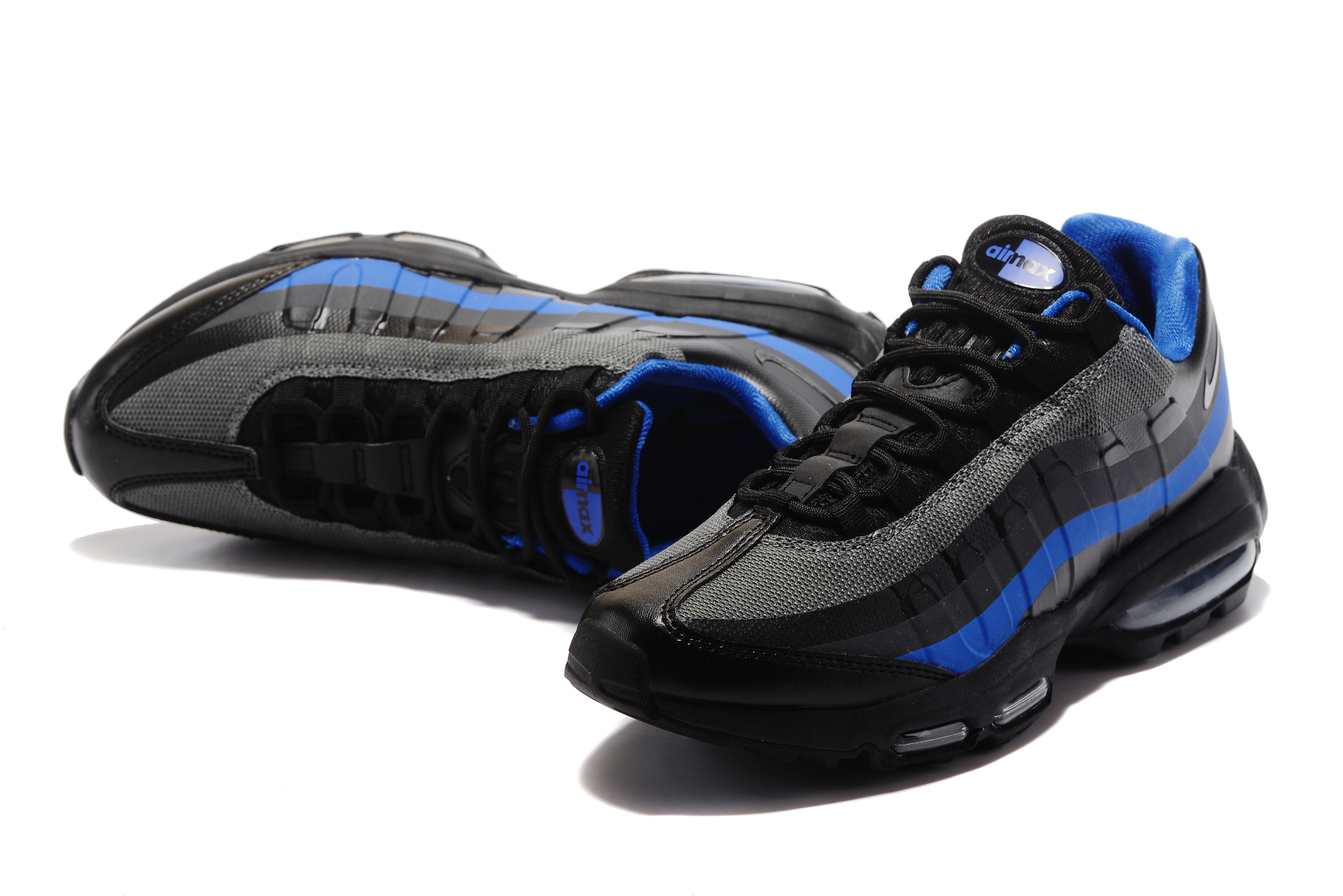 Men Nike Air Max 95 Black Blue