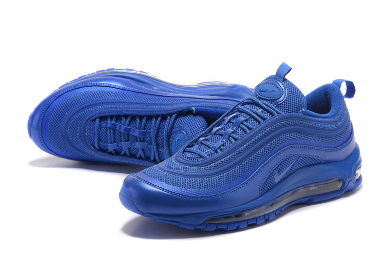 Men Nike Air Max 97 All Blue Shoes - Click Image to Close